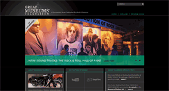 Desktop Screenshot of greatmuseums.org